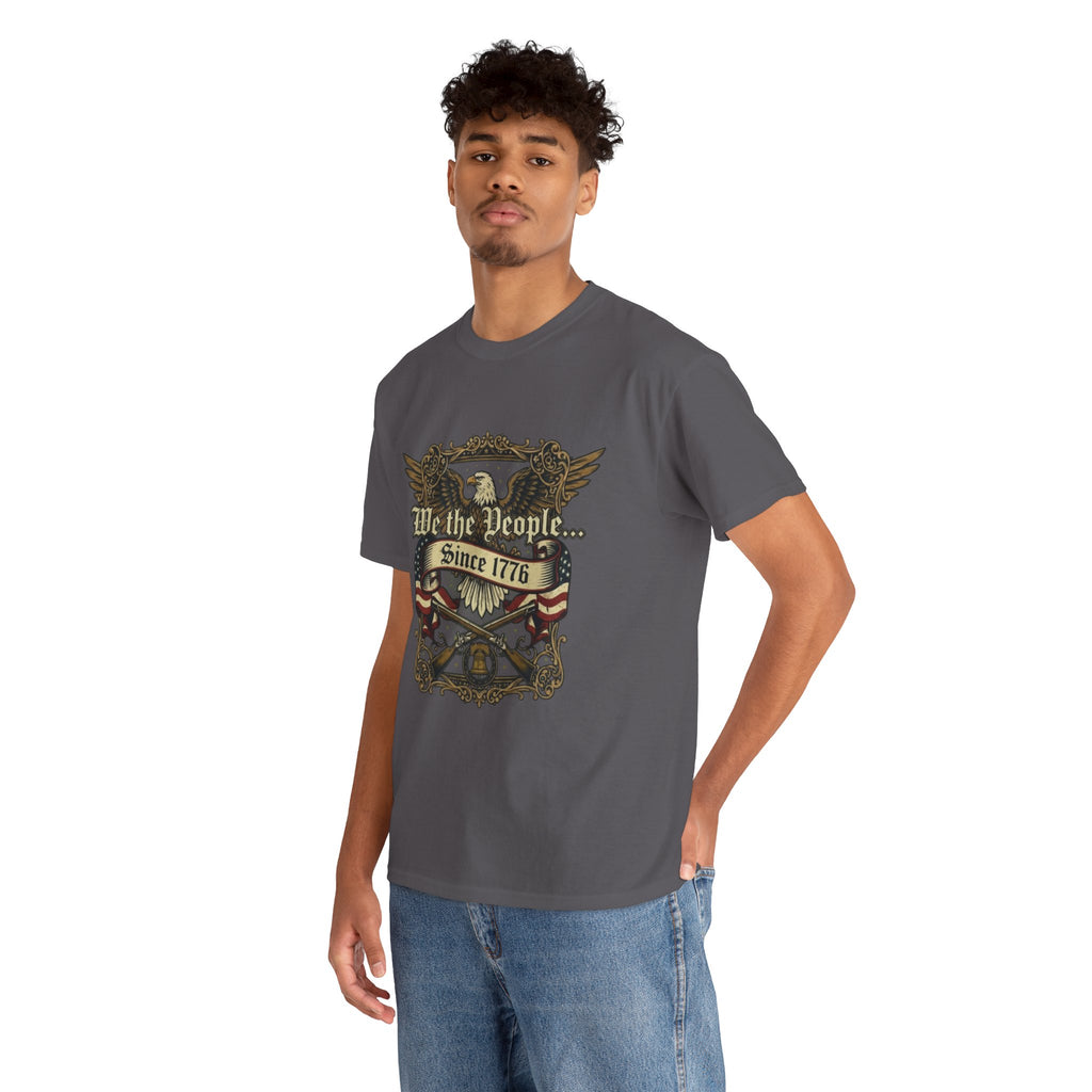 We The People Since 1776 Patriotic T-Shirt – American Freedom Rider Tee
