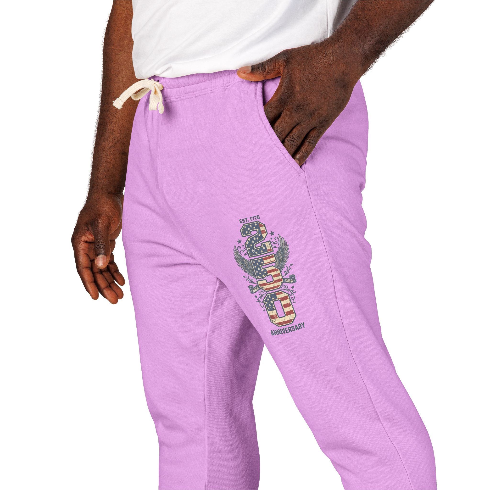 250th Anniversary Sweatpants — Commemorative Fleece Pants Printify
