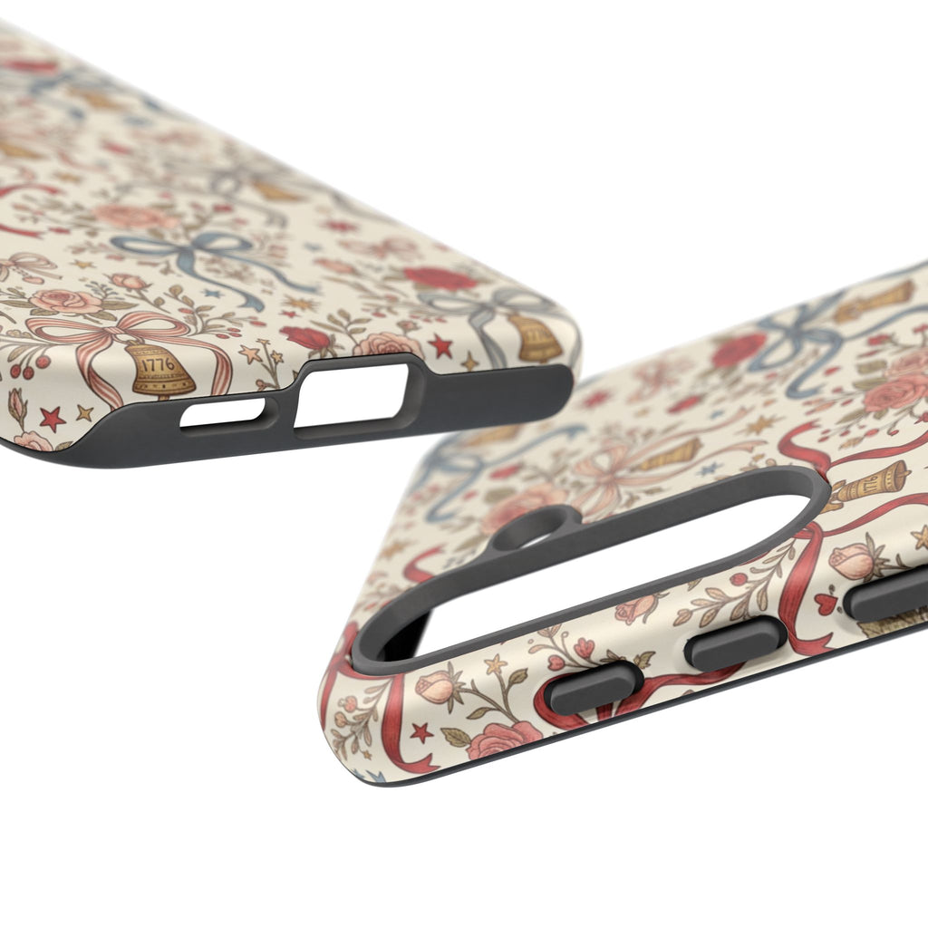 1776 Coquette Liberty Bells Phone Case Printify
