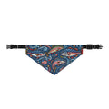 Patriotic Fishing Dog Bandana – Americana Fish & Flag Pet Bandana Printify
