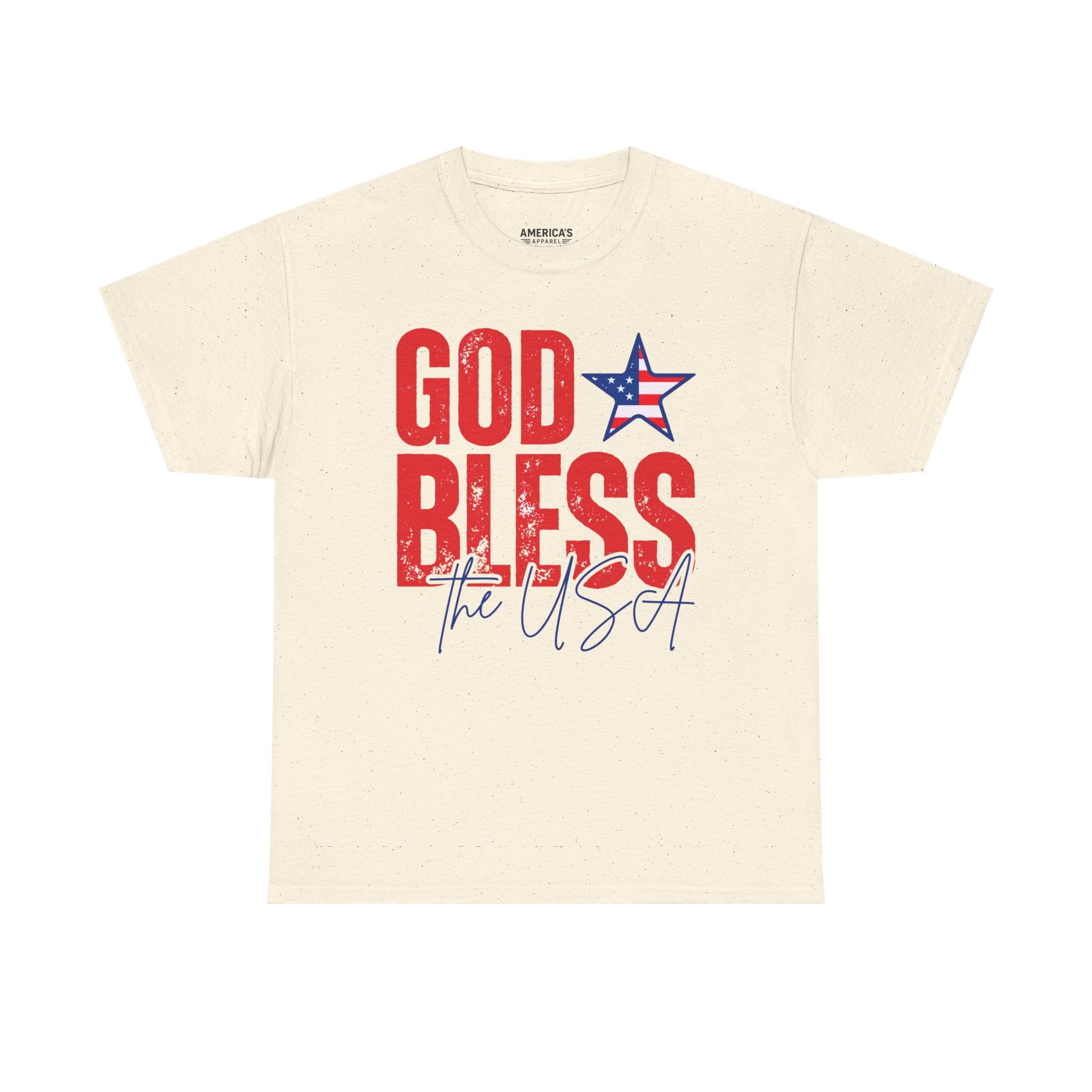 God Bless the USA Patriotic T-Shirt Printify