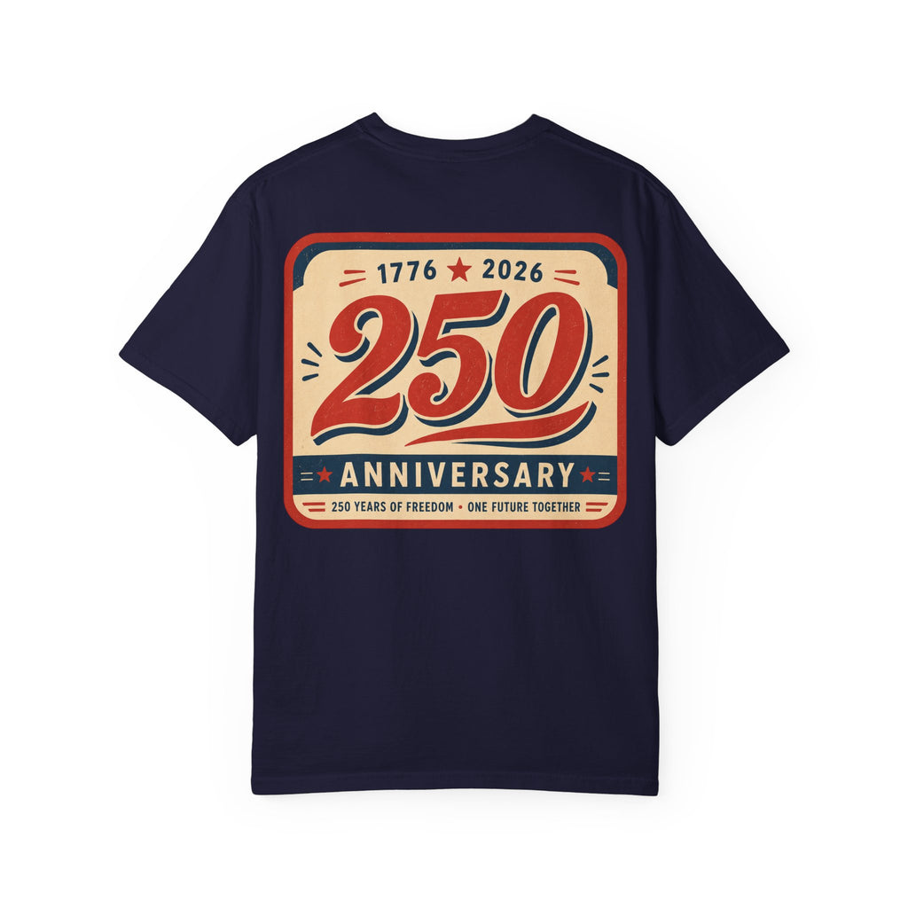 250th Anniversary T-Shirt — Retro 1776–2026 Celebration Tee Printify