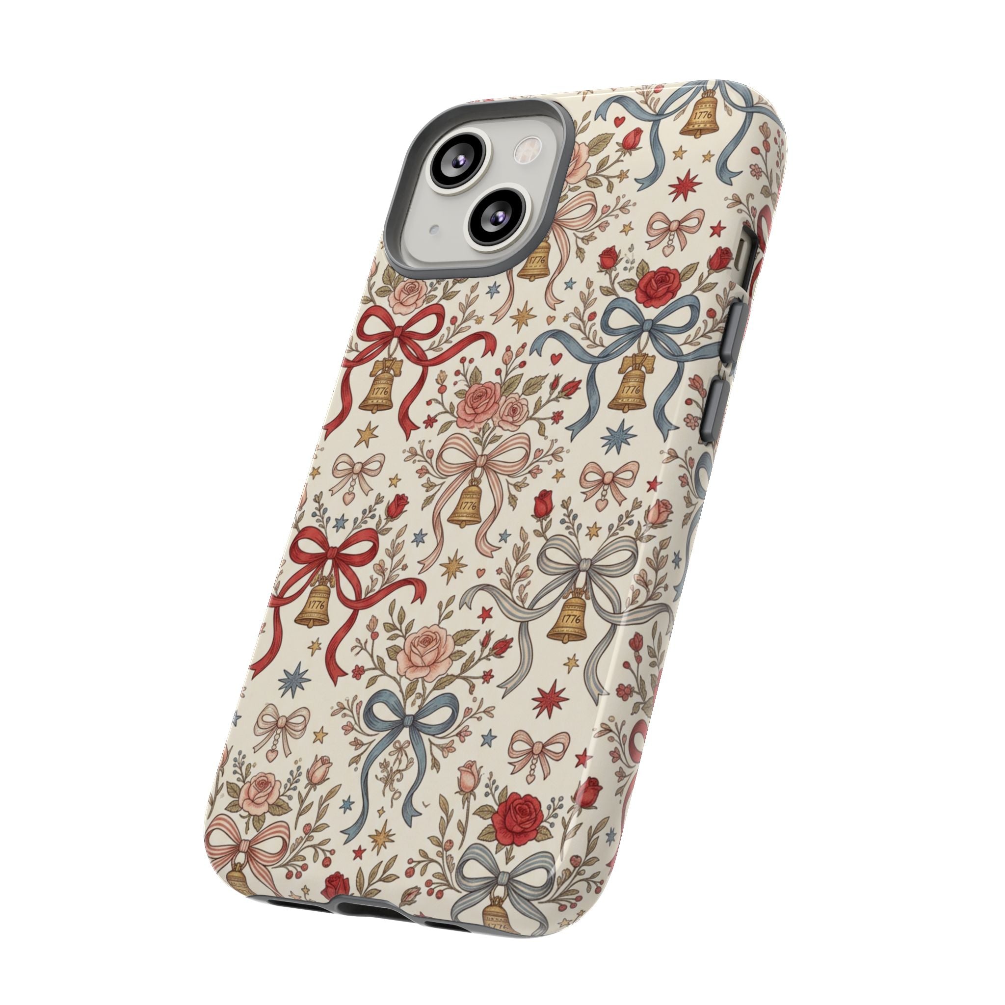 1776 Coquette Liberty Bells Phone Case Printify