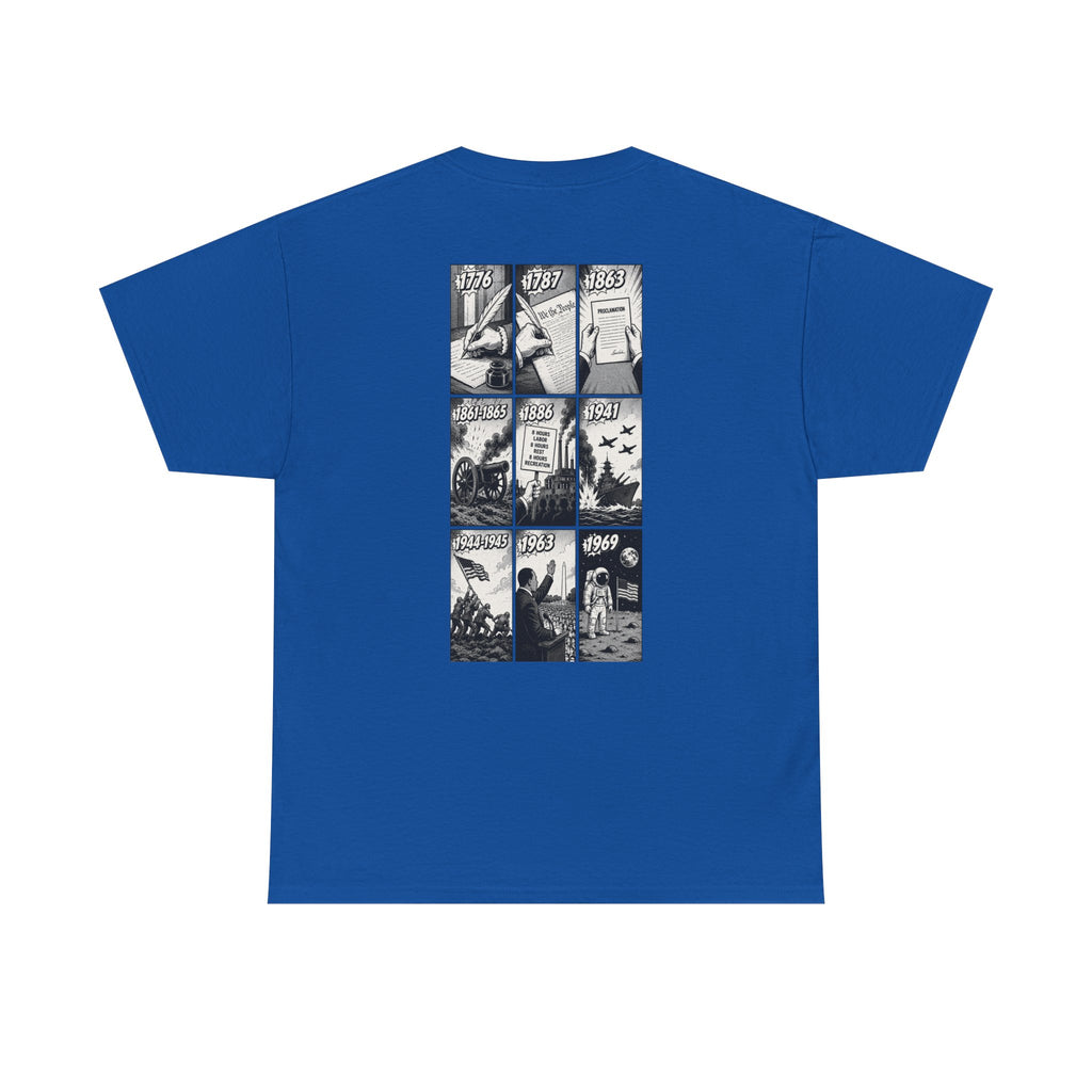 America Comic Book History T-Shirt
