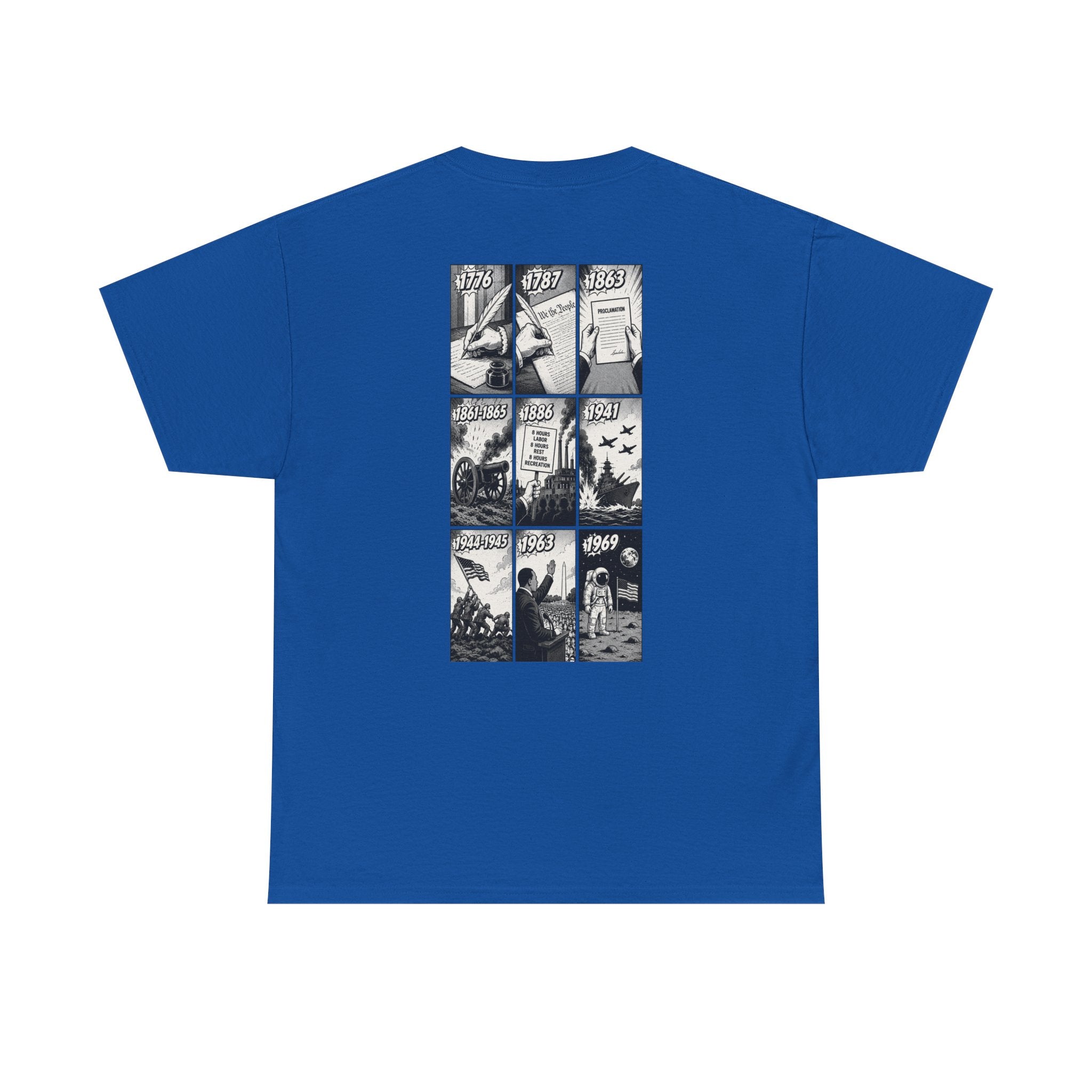 America Comic Book History T-Shirt
