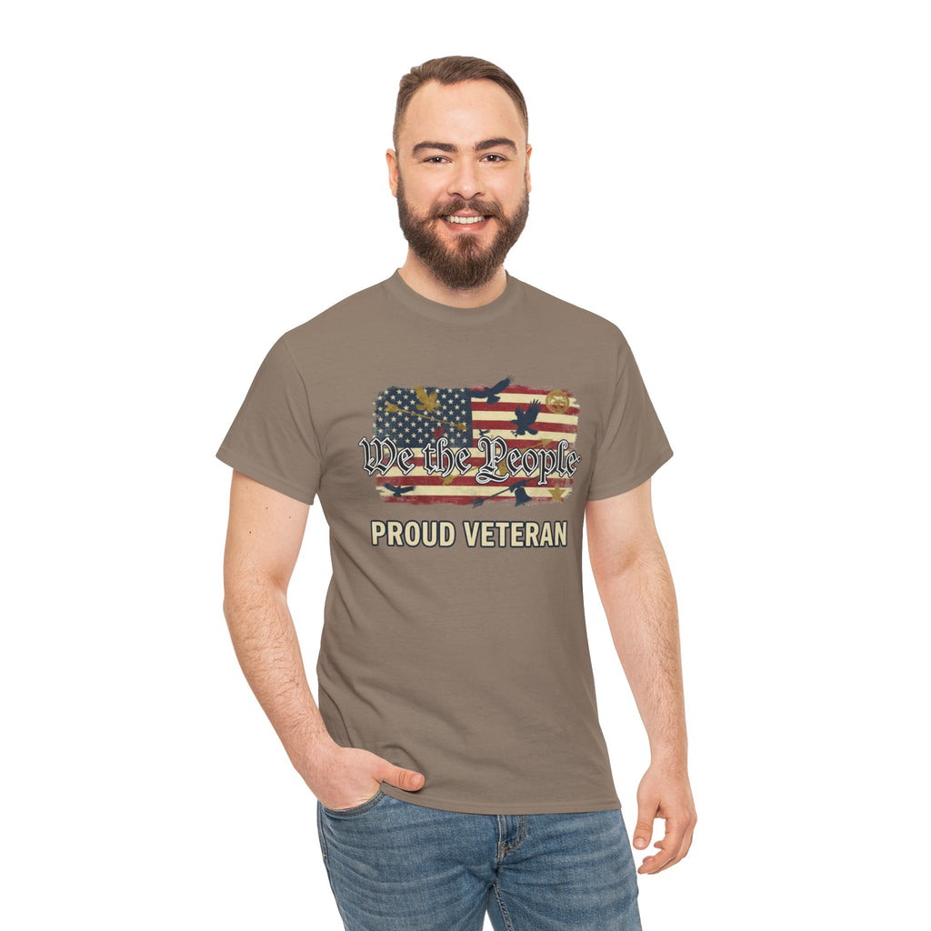 We The People Veterans Edition Patriotic T-Shirt – Style 2