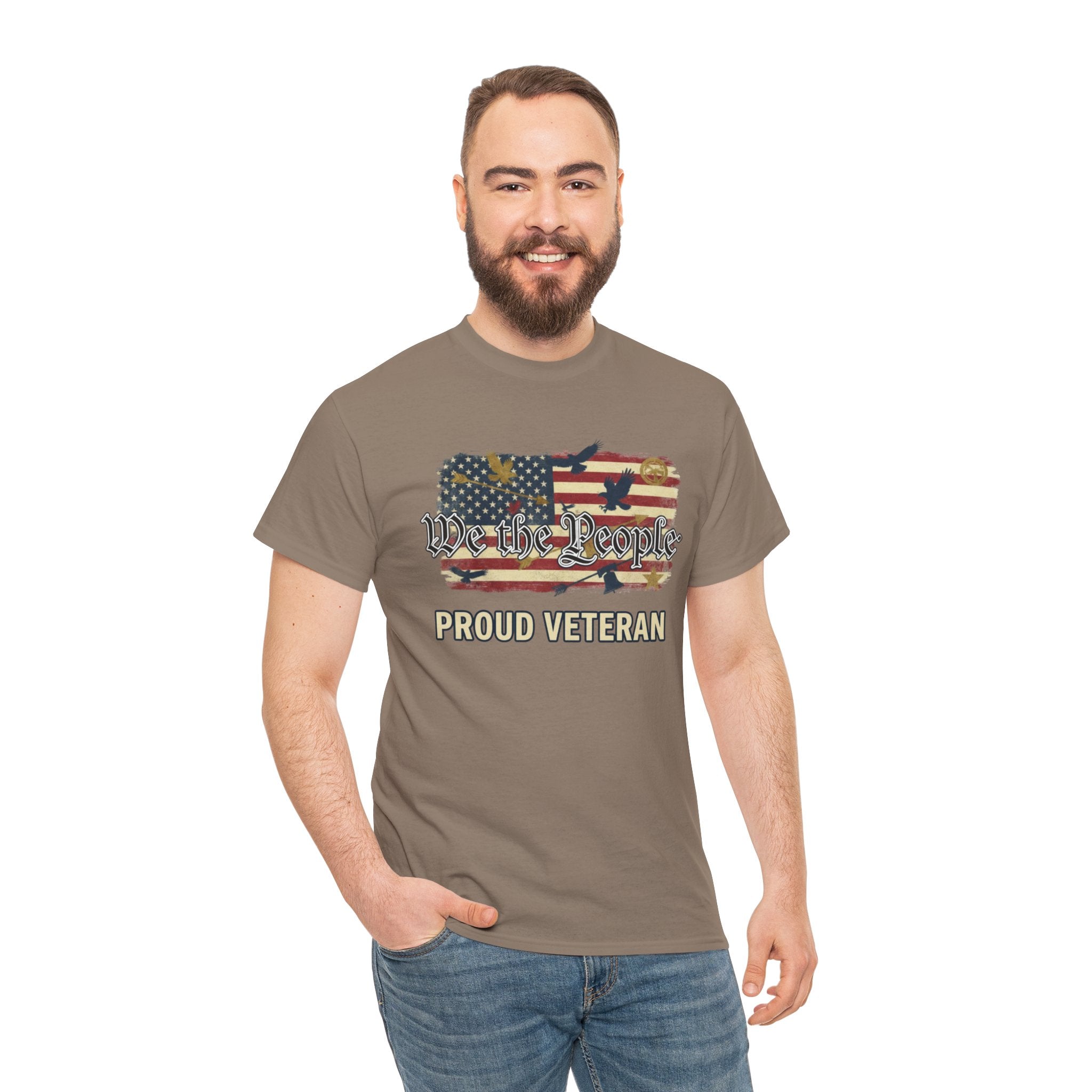 We The People Veterans Edition Patriotic T-Shirt – Style 2