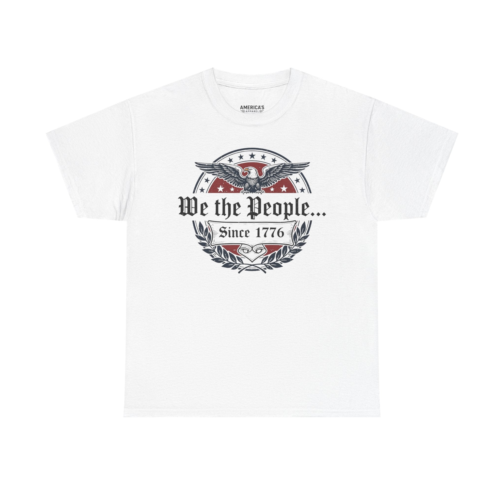 We The People Since 1776 Patriotic T-Shirt – American Heritage Insignia Tee Printify