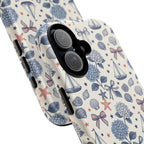 Coastal Americana Hydrangea Phone Case Printify