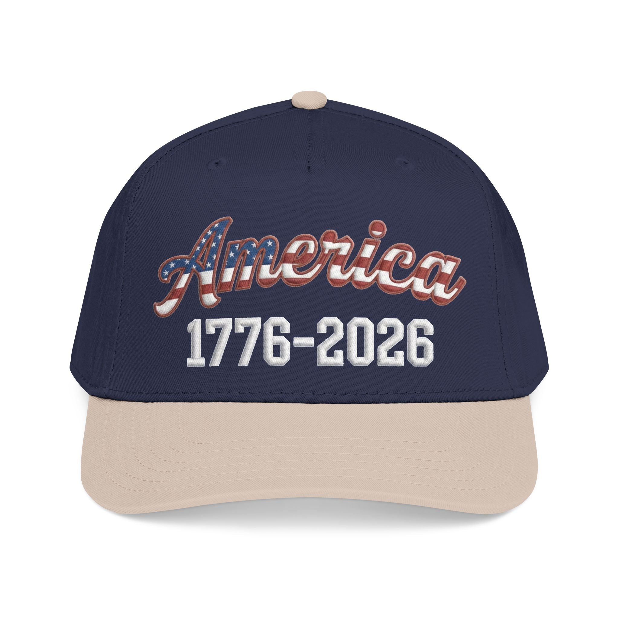 "America 1776–2026" Patriotic Baseball Cap – American Heritage Snapback Hat
