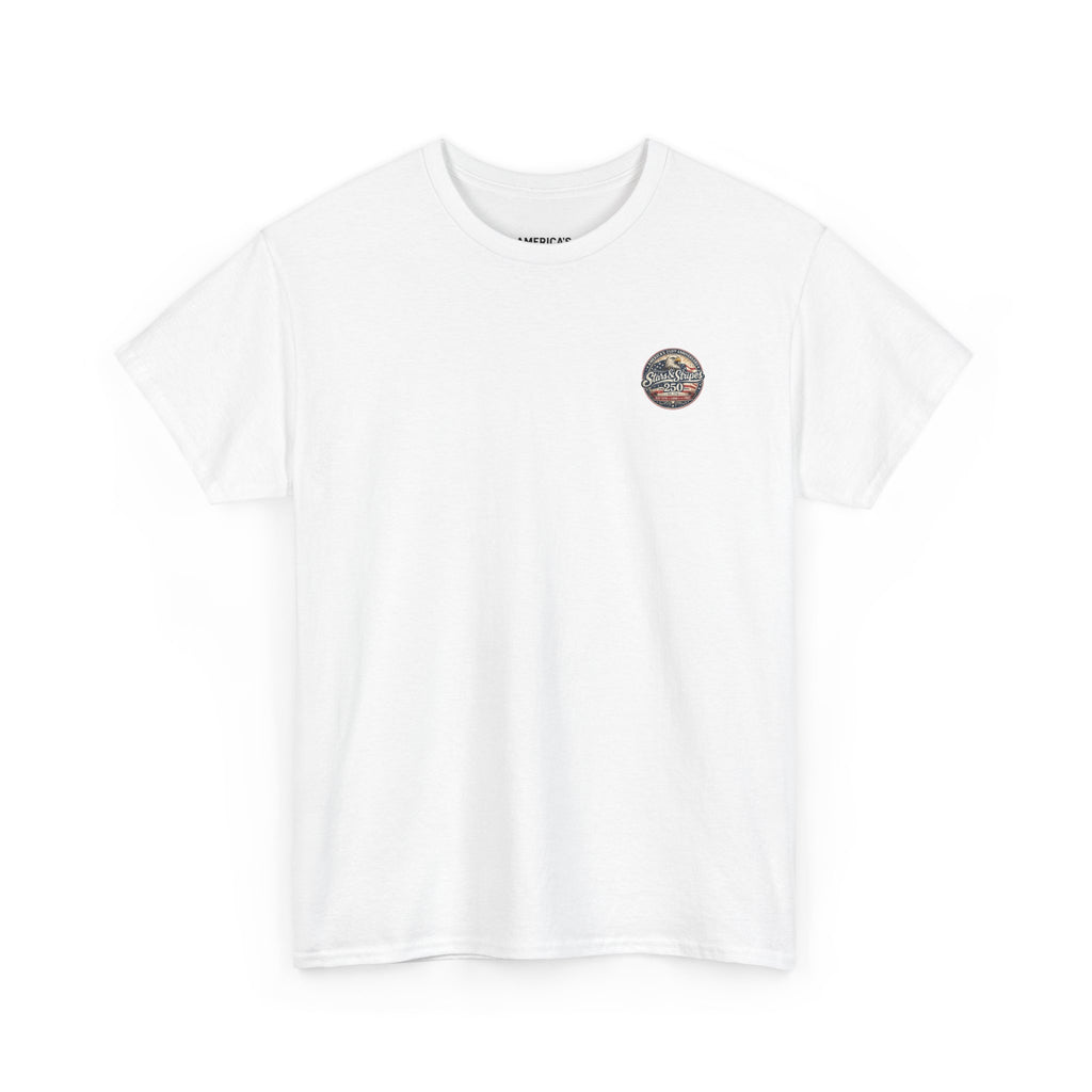 Stars & Stripes T-Shirt — American Flag Graphic Tee Printify
