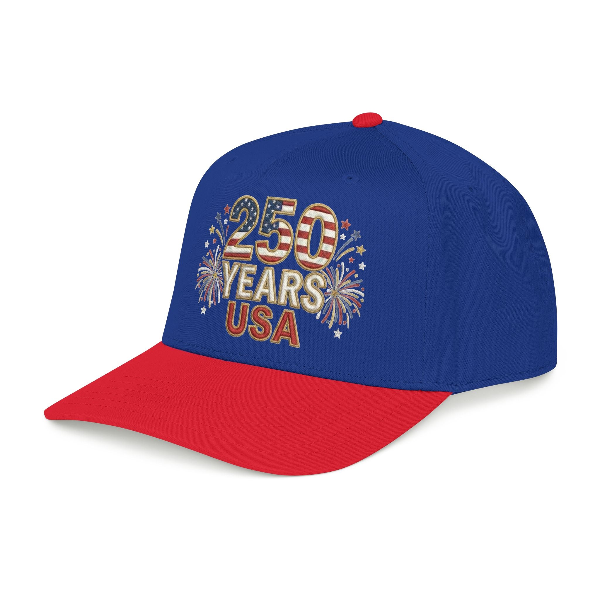 "250 YEARS" Patriotic Baseball Cap – America 250 Snapback Hat
