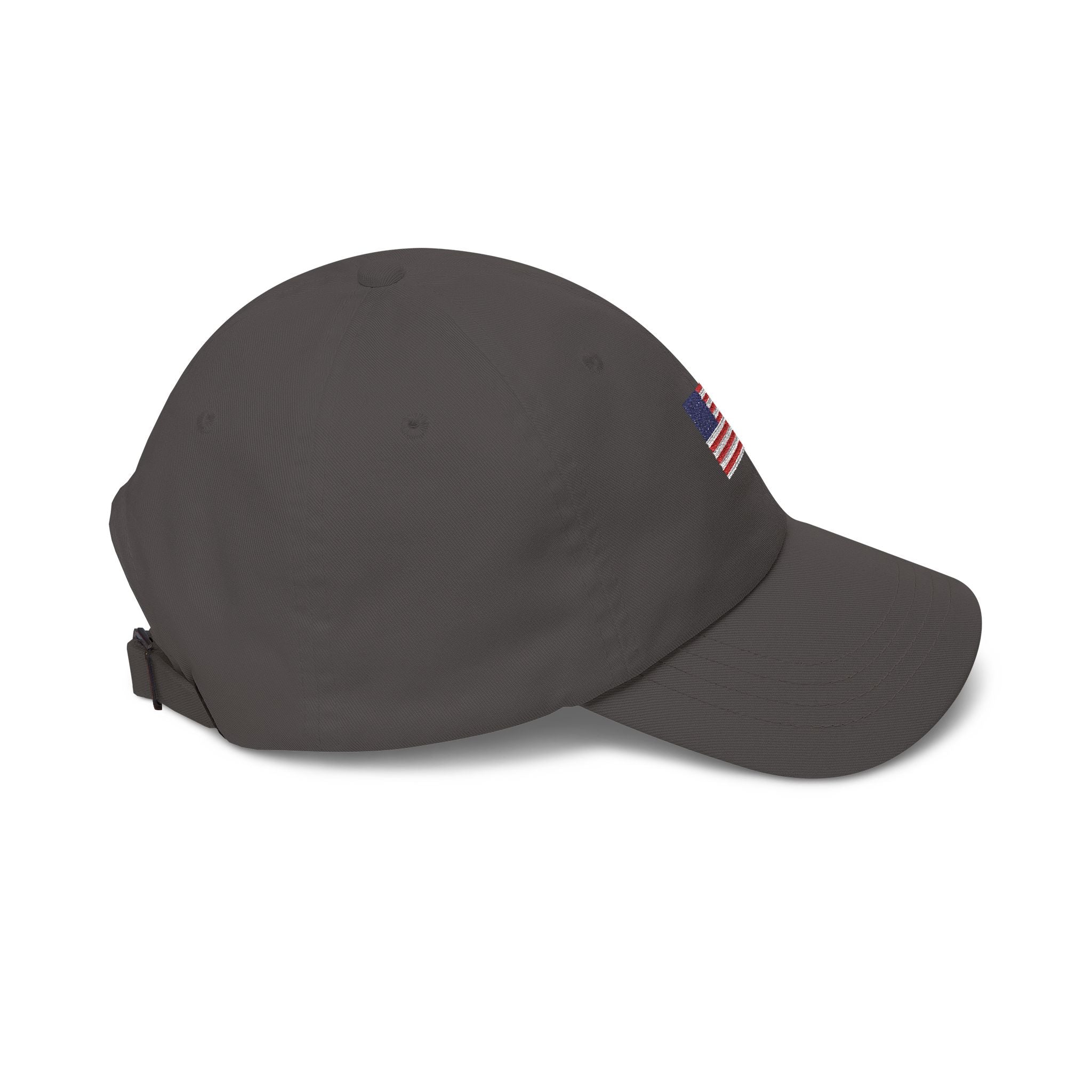 Embroidered American Flag Dad Cap — Classic Patriotic Baseball Hat Printify