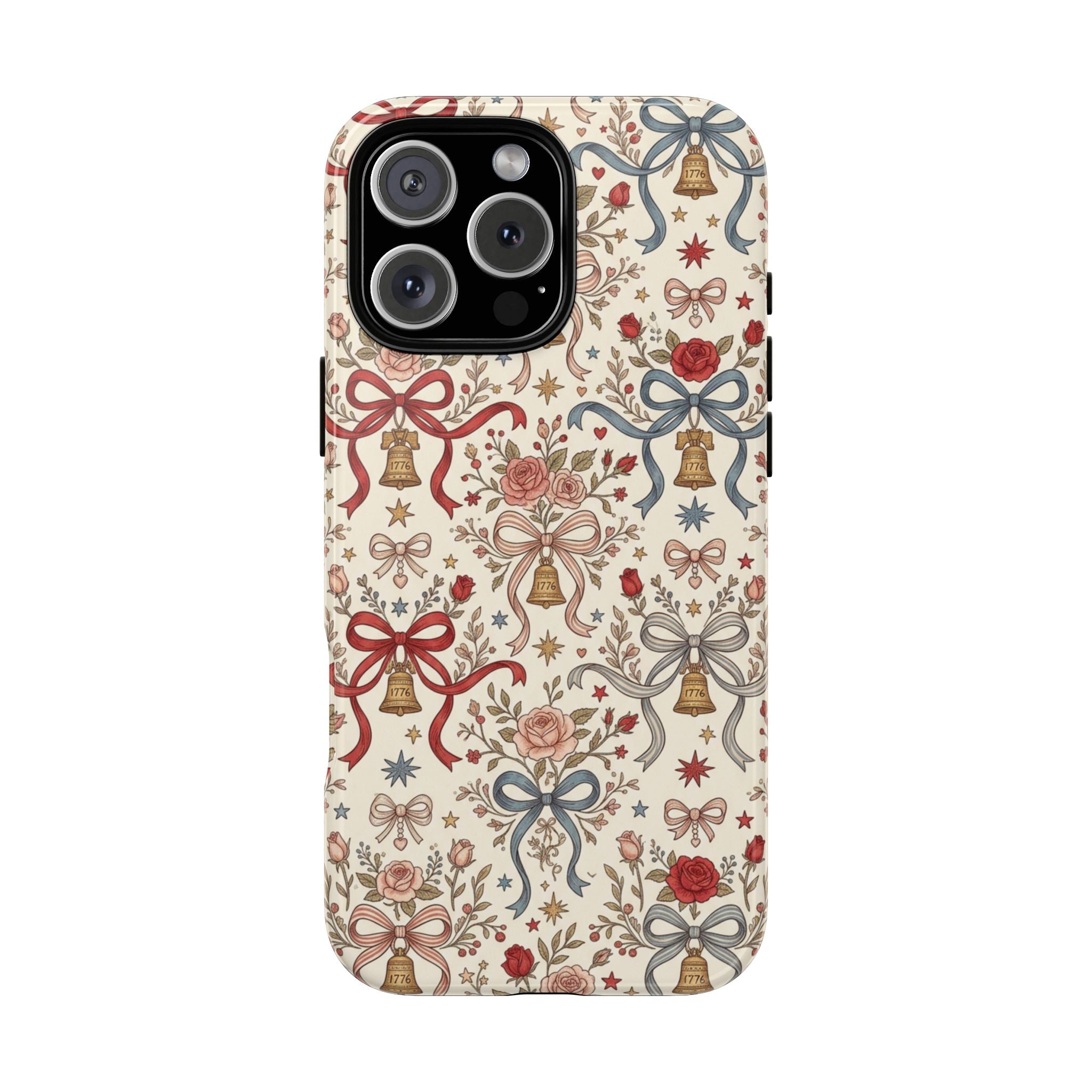 1776 Coquette Liberty Bells Phone Case Printify