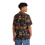 4th of July Men's Hawaiian Shirt – Patriotic Button-Up