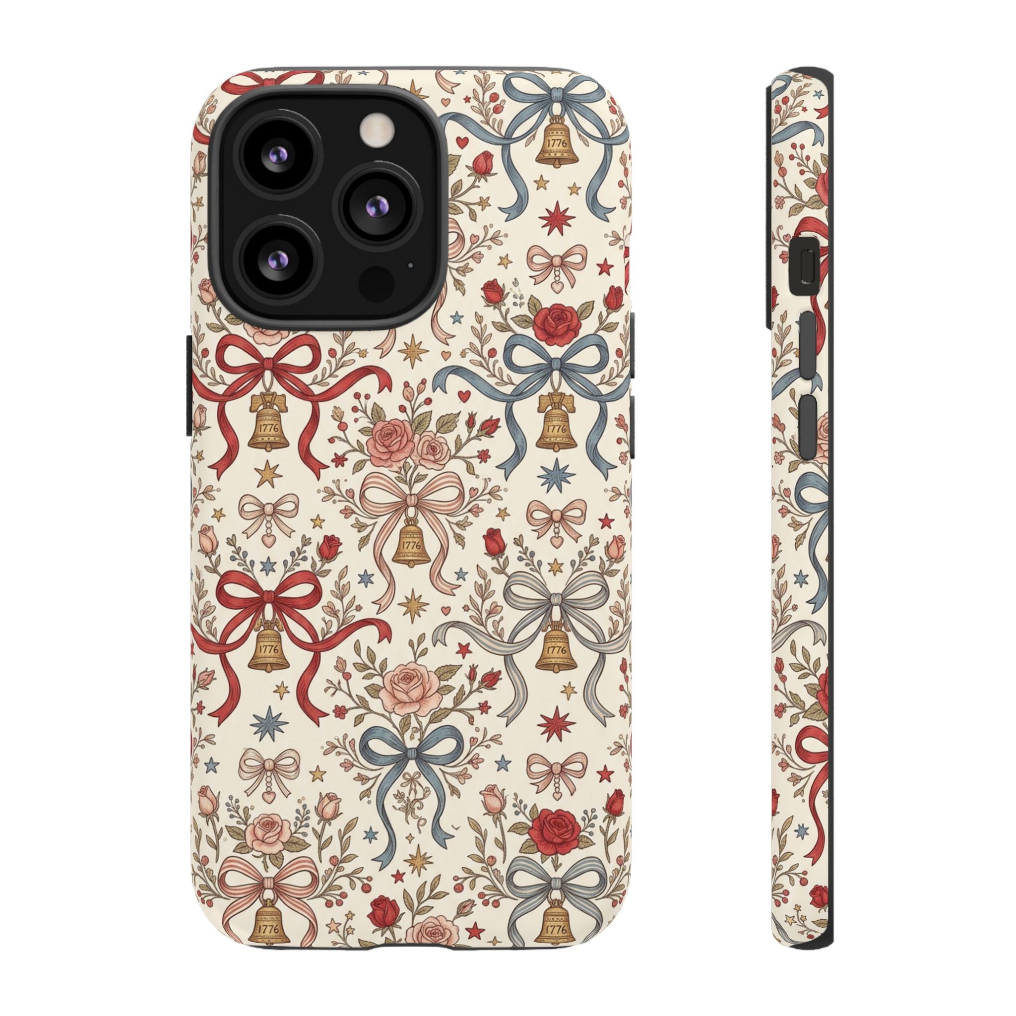 1776 Coquette Liberty Bells Phone Case Printify