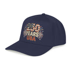"250 YEARS" Patriotic Baseball Cap – America 250 Snapback Hat