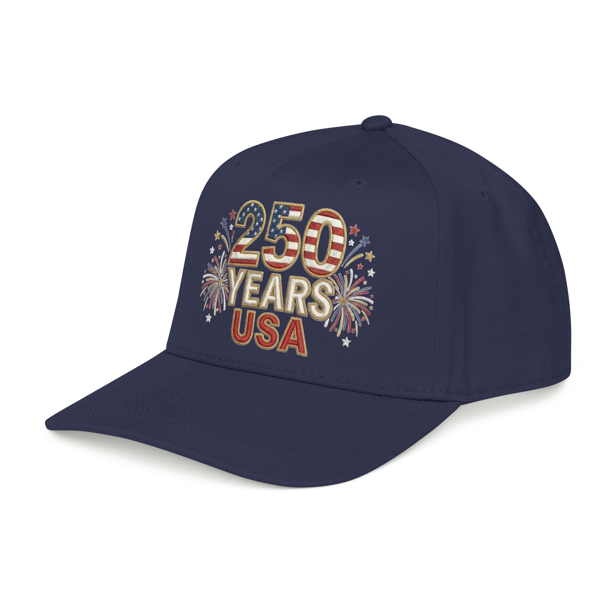 "250 YEARS" Patriotic Baseball Cap – America 250 Snapback Hat