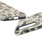 Patriotic Outdoors Phone Case – Bass Fishing & Vintage Americana Case Printify