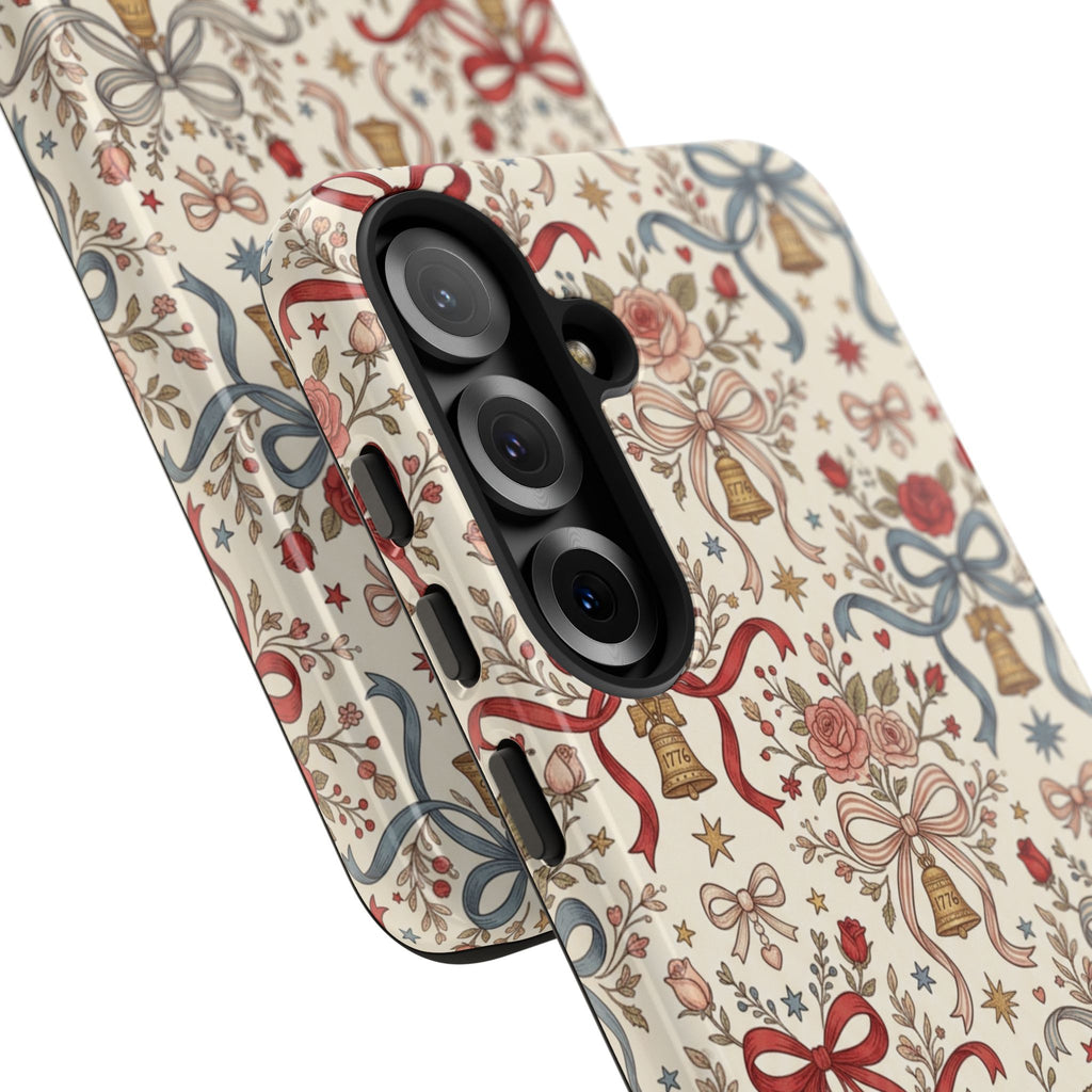 1776 Coquette Liberty Bells Phone Case Printify