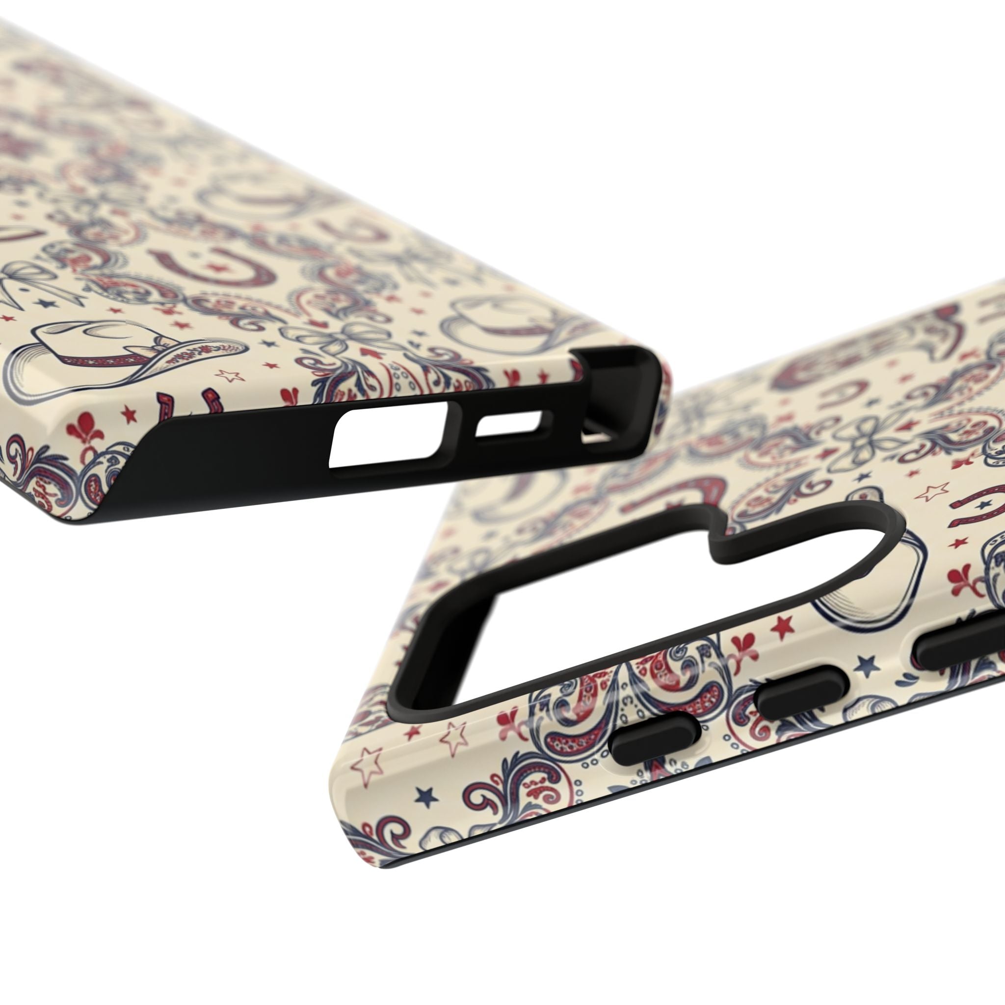 Americana Cowgirl Coquette Phone Case Printify