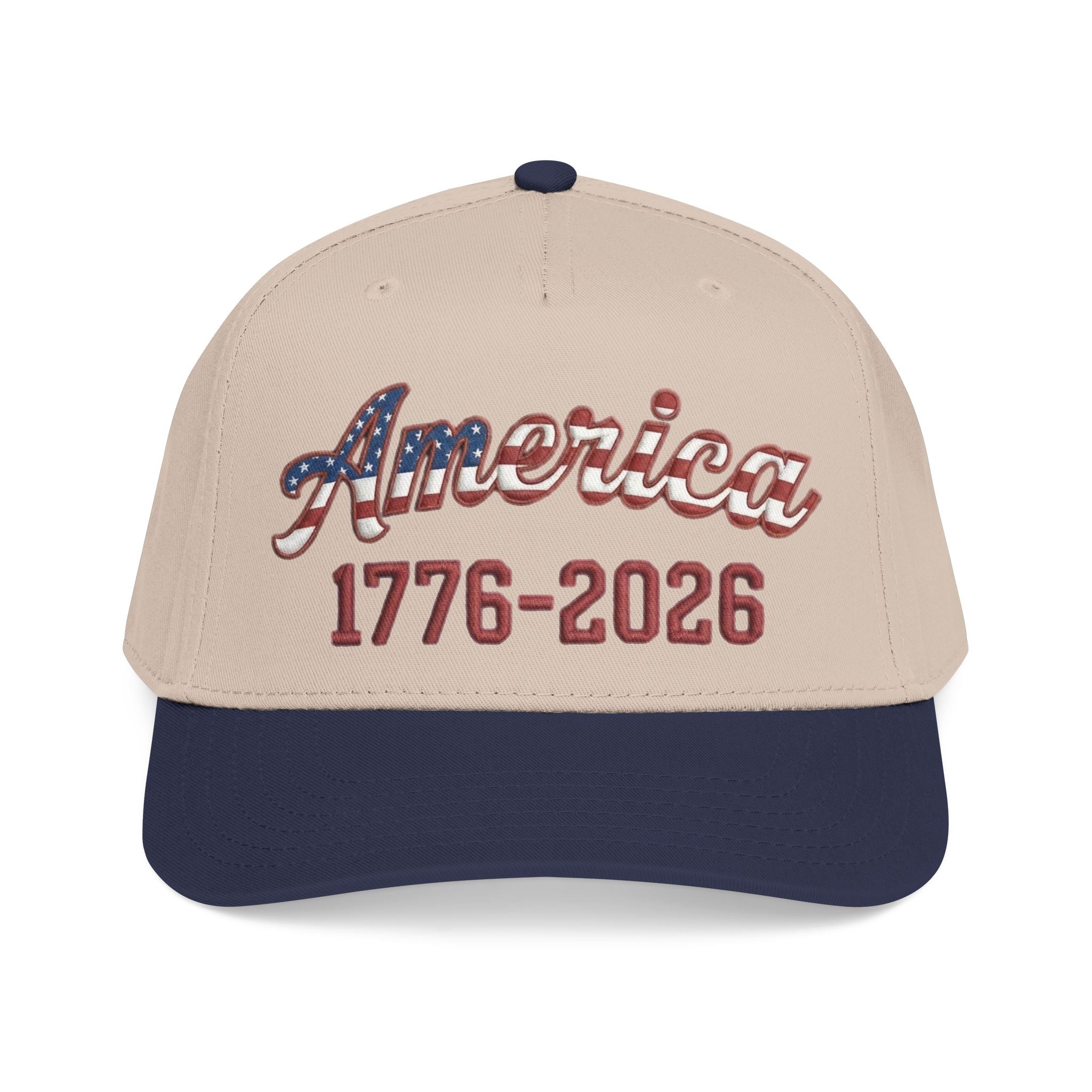 "America 1776–2026" Patriotic Baseball Cap – American Heritage Snapback Hat