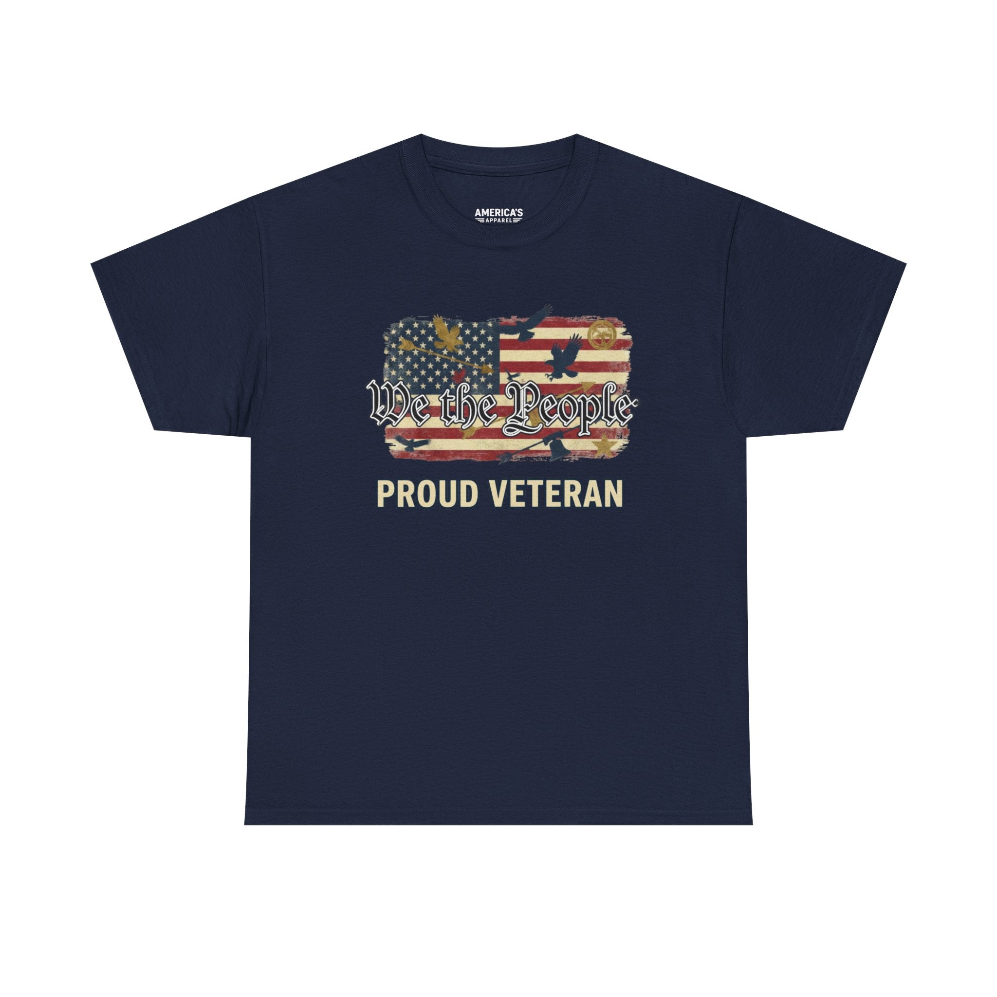 We The People Veterans Edition Patriotic T-Shirt – Style 2 Printify
