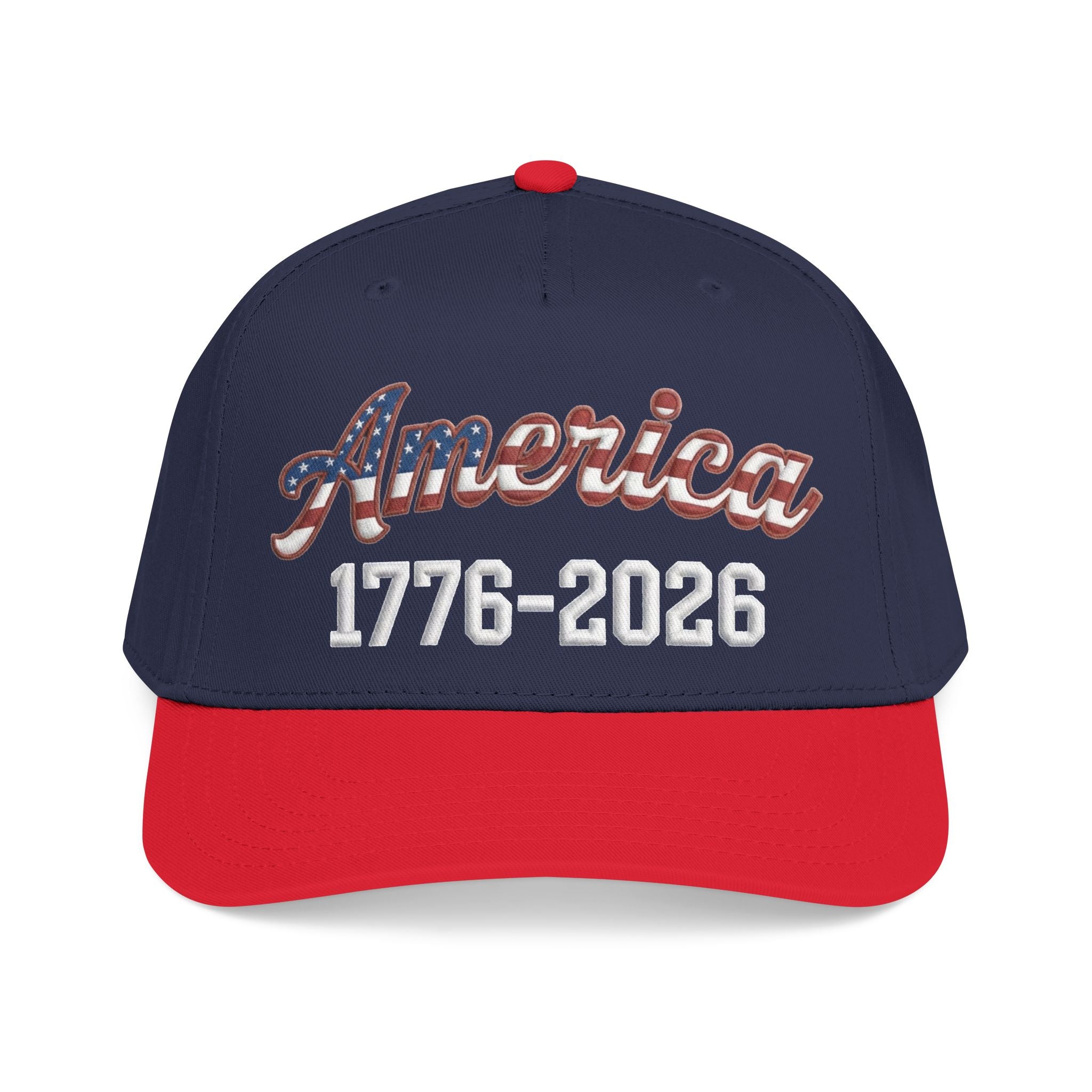 "America 1776–2026" Patriotic Baseball Cap – American Heritage Snapback Hat
