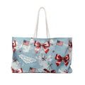 Americana Bows & Cherries Weekender Tote Printify