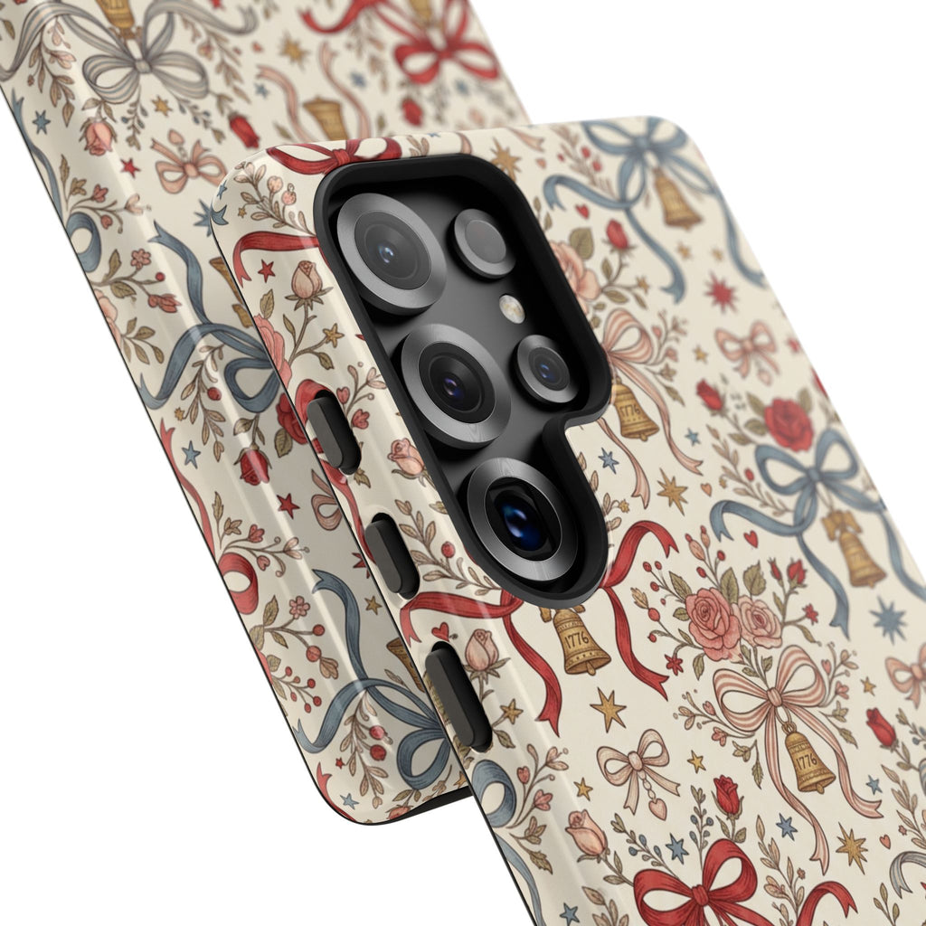 1776 Coquette Liberty Bells Phone Case Printify