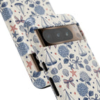 Coastal Americana Hydrangea Phone Case Printify