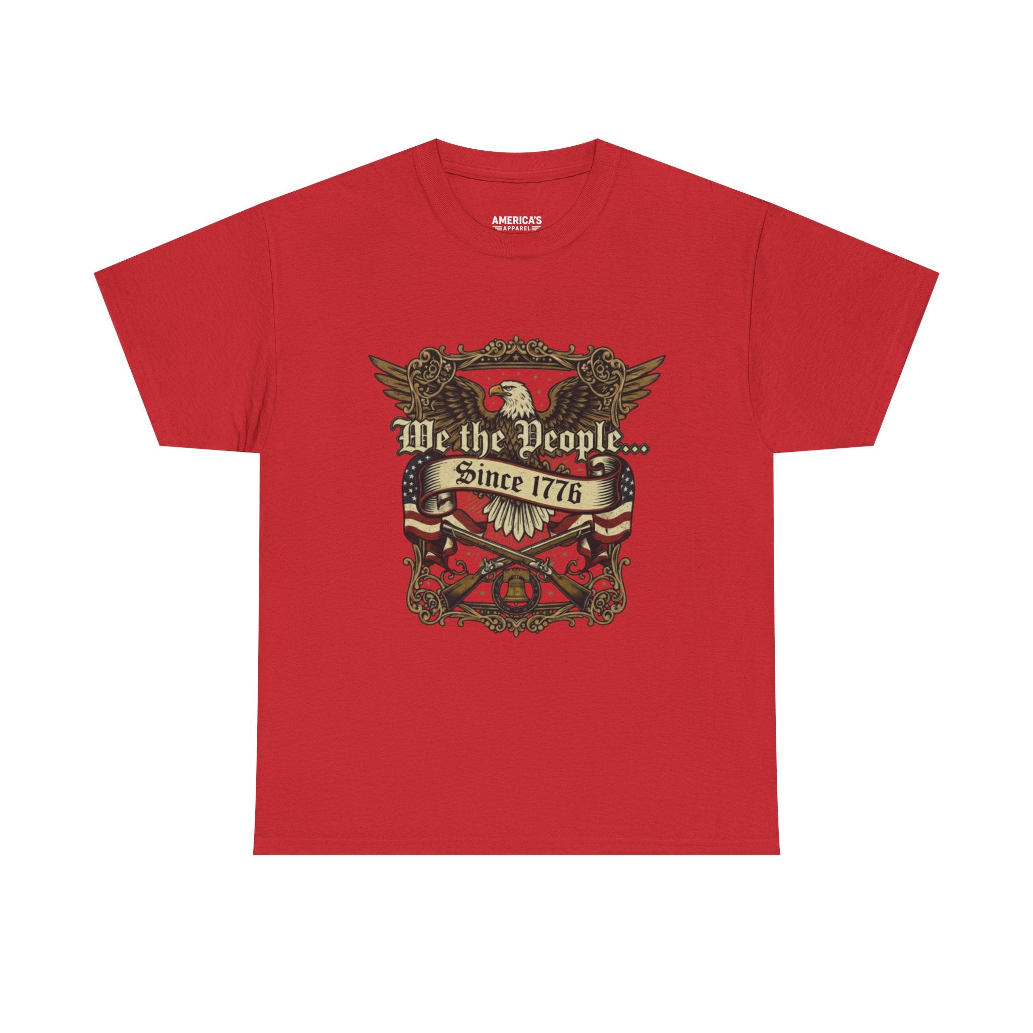We The People Since 1776 Patriotic T-Shirt – American Freedom Rider Tee Printify