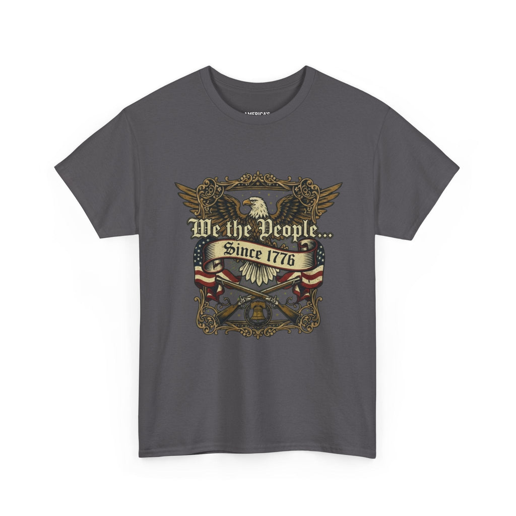 We The People Since 1776 Patriotic T-Shirt – American Freedom Rider Tee Printify