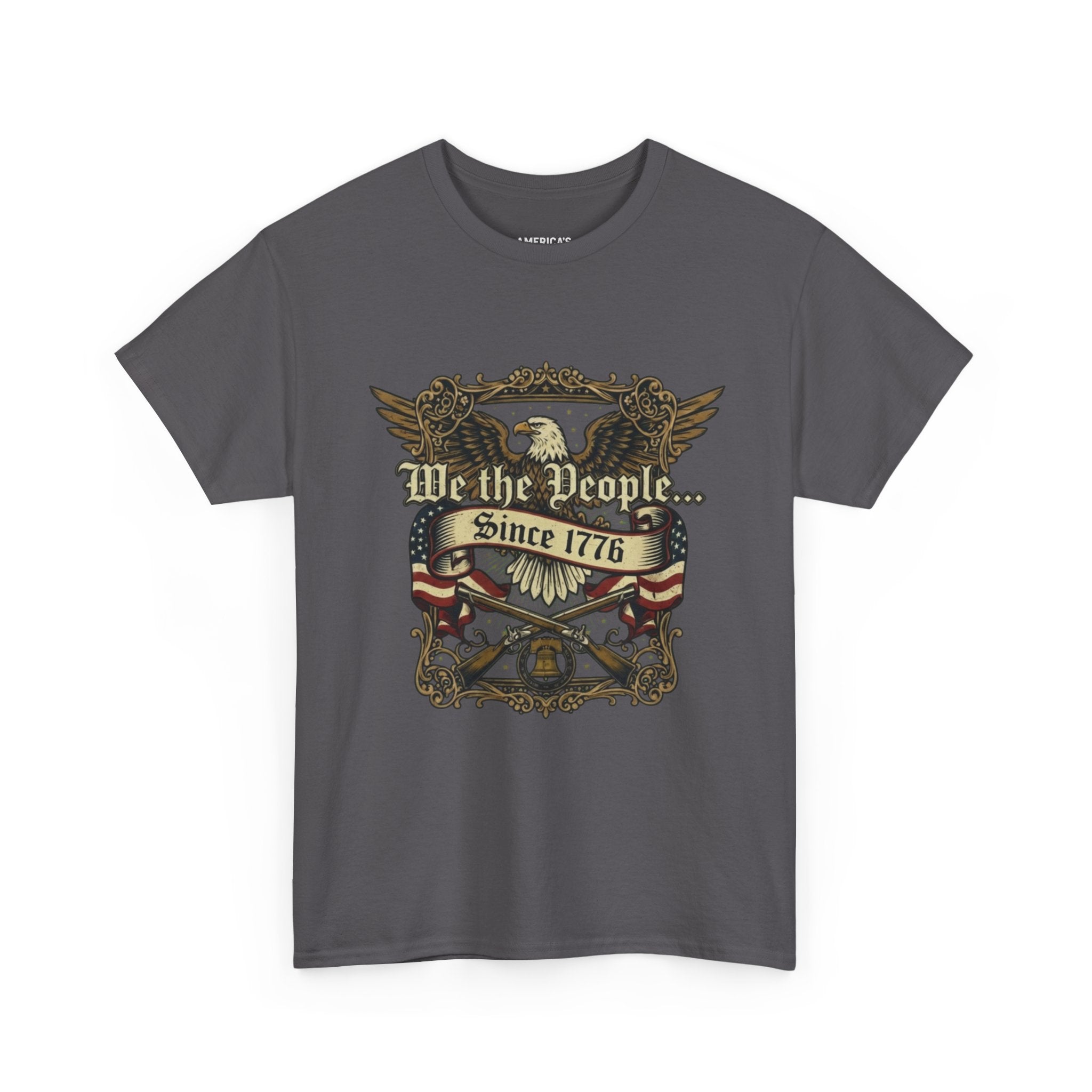 We The People Since 1776 Patriotic T-Shirt – American Freedom Rider Tee Printify