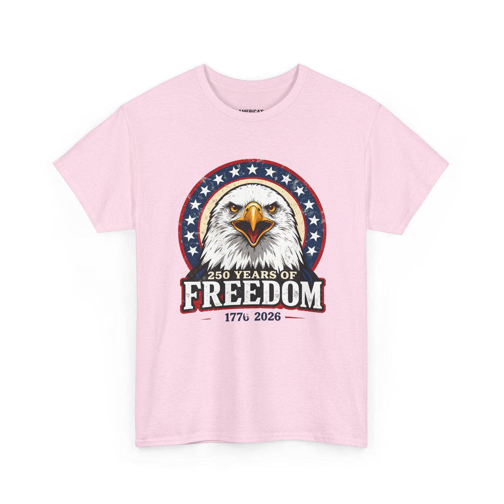 Freedom Eagle T-Shirt — Patriotic Bald Eagle Tee Printify
