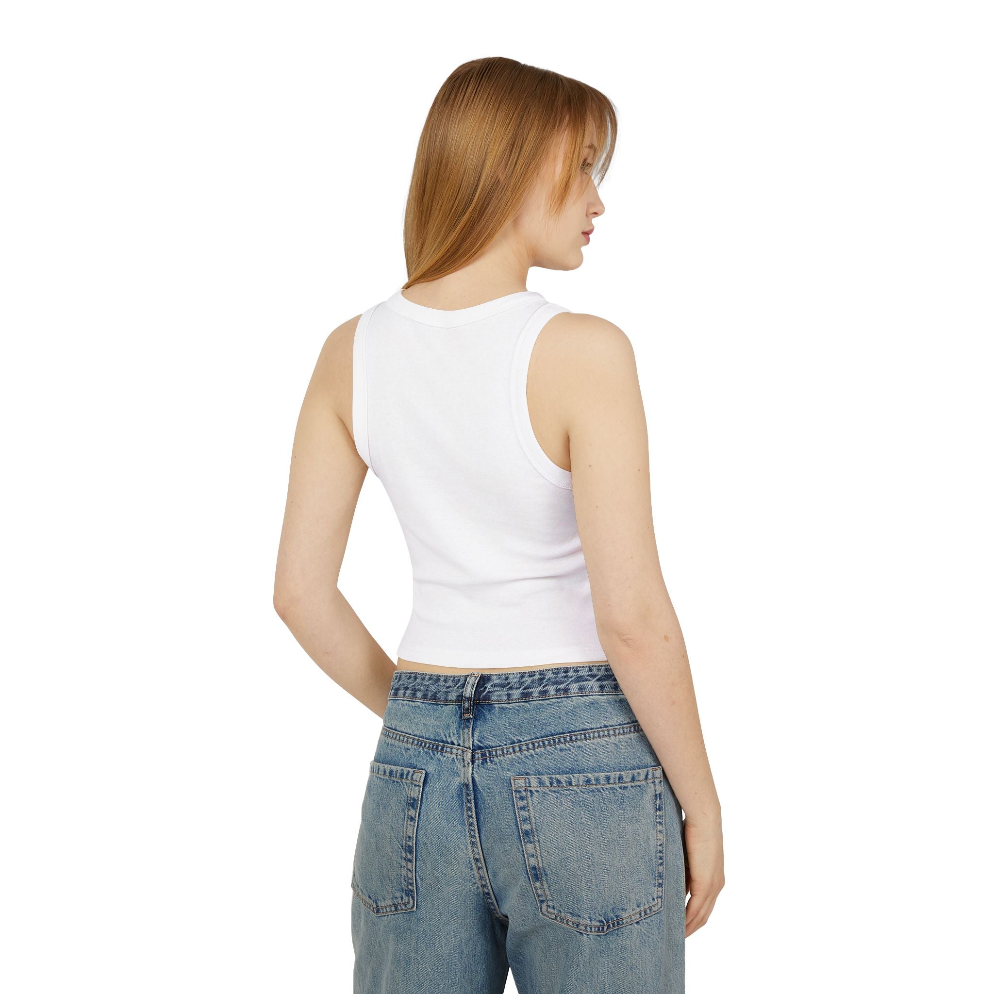 1776 Heritage Cropped Tank – Minimalist Patriotic Women's Tank Printify