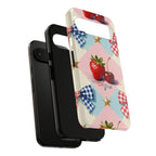 Americana Coquette Cherry Picnic Phone Case Printify