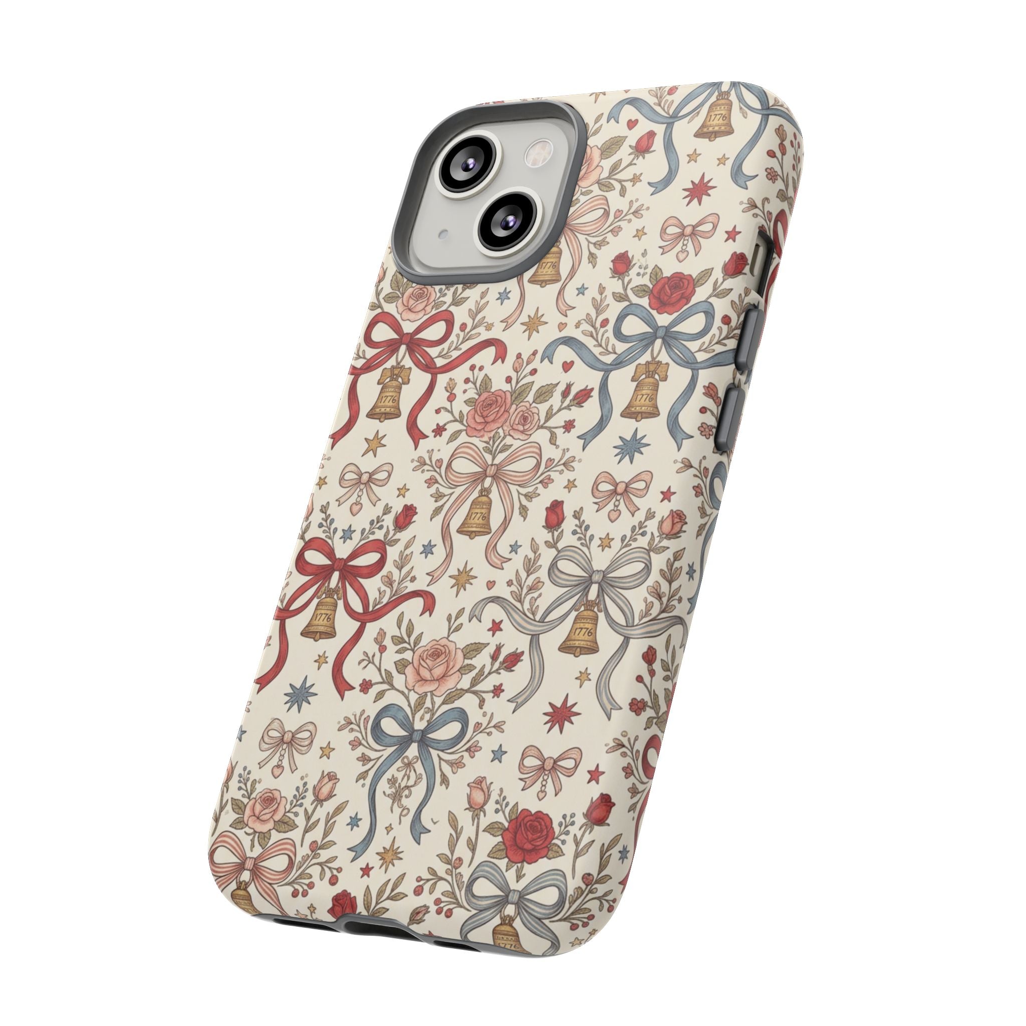 1776 Coquette Liberty Bells Phone Case Printify
