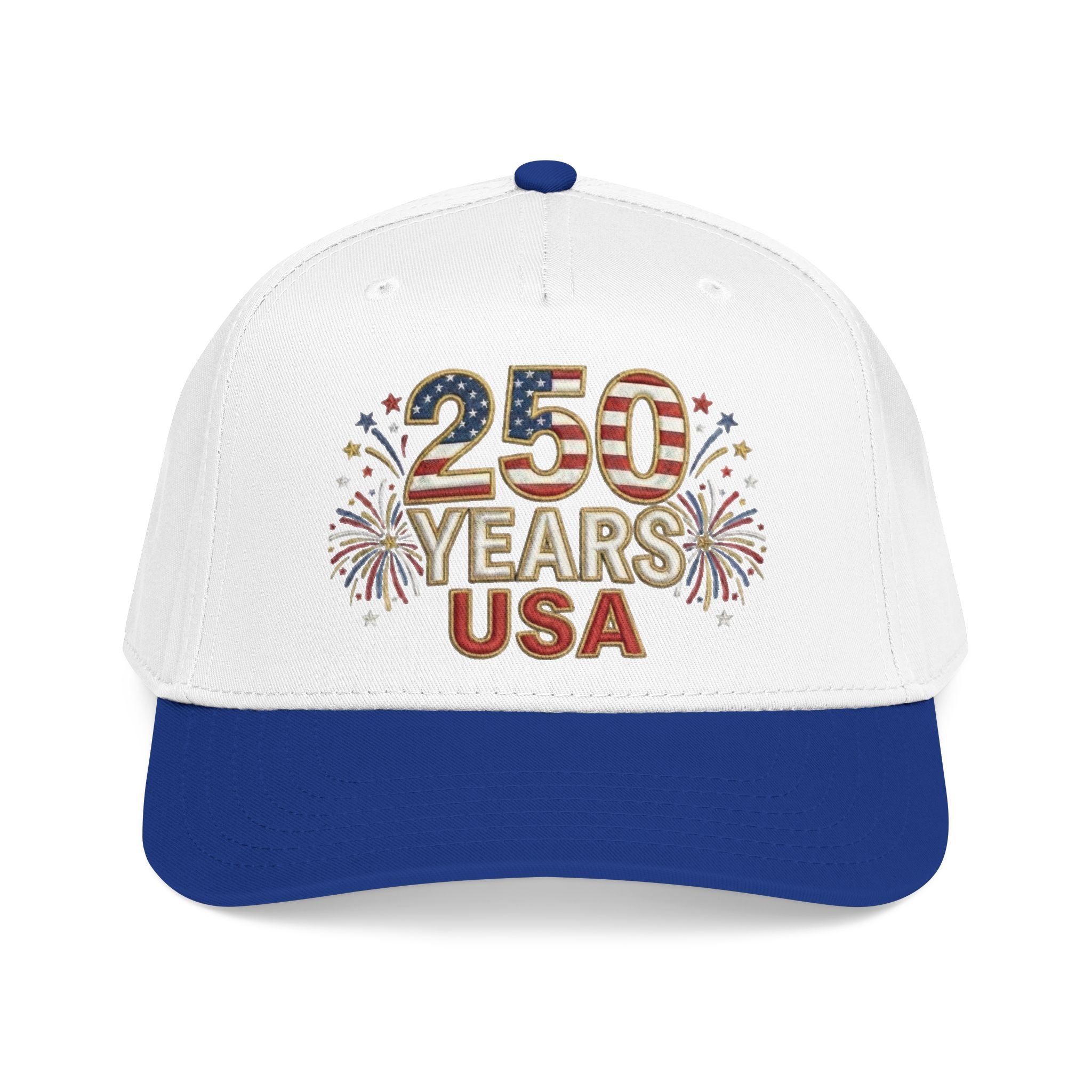 "250 YEARS" Patriotic Baseball Cap – America 250 Snapback Hat