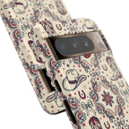 Americana Cowgirl Coquette Phone Case Printify