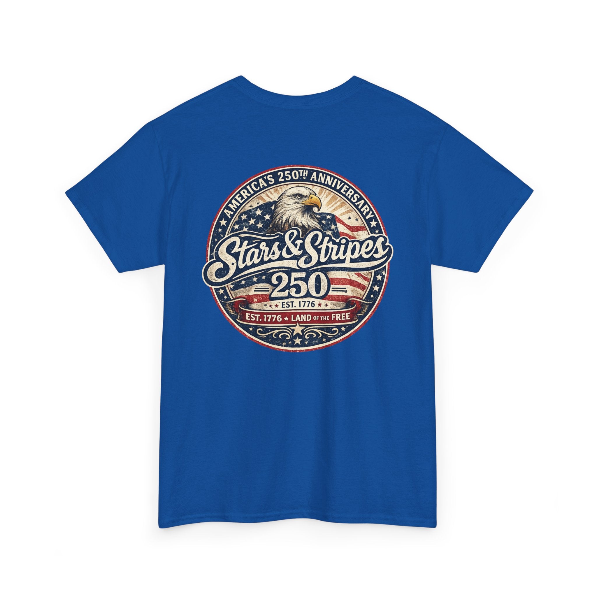 Stars & Stripes T-Shirt — American Flag Graphic Tee Printify