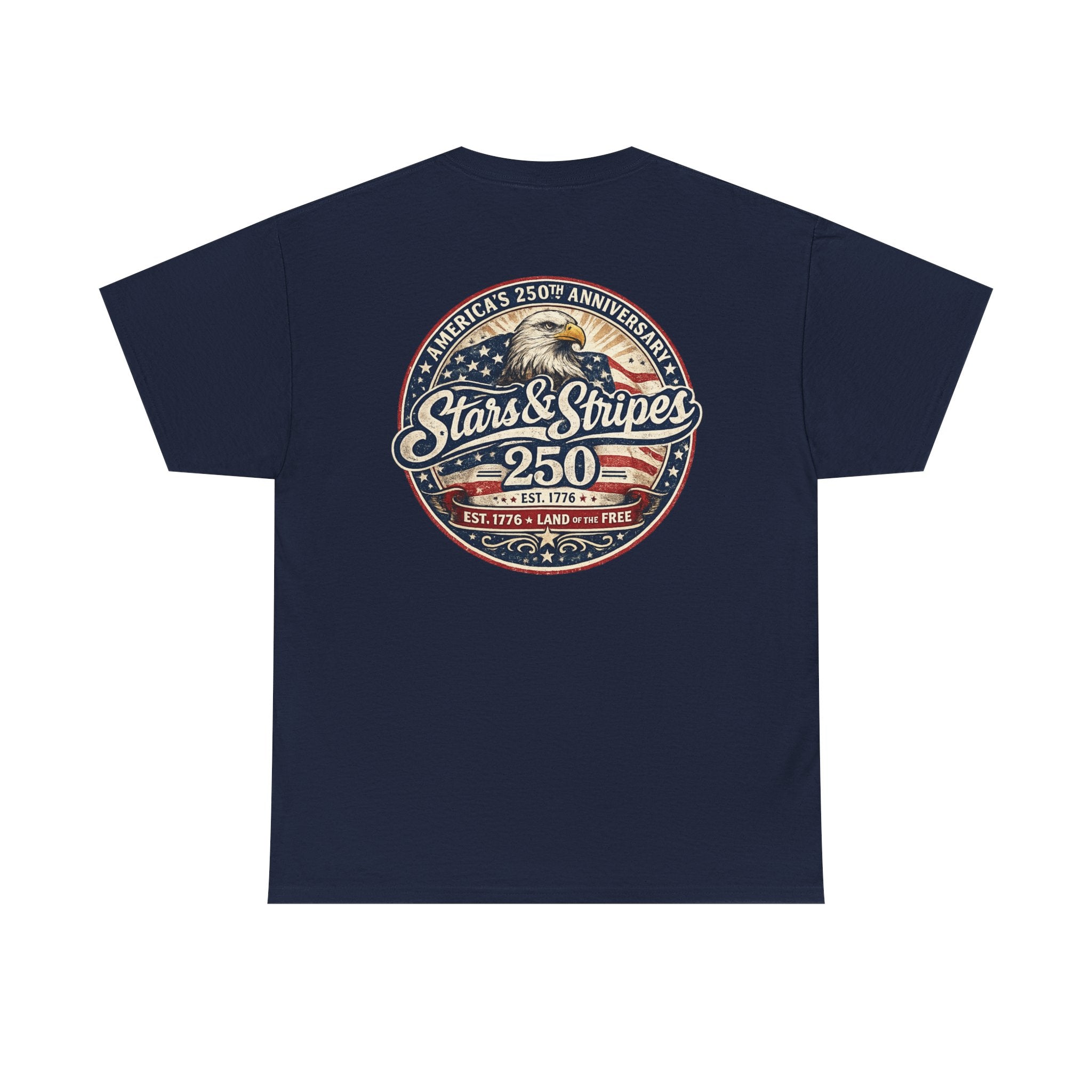 Stars & Stripes T-Shirt — American Flag Graphic Tee Printify