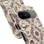 Americana Cowgirl Coquette Phone Case Printify
