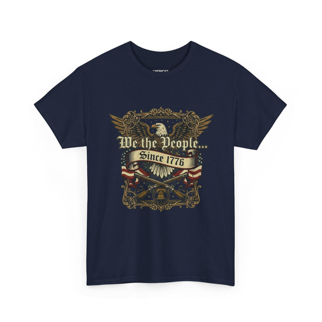 We The People Since 1776 Patriotic T-Shirt – American Freedom Rider Tee Printify