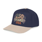 "250 YEARS" Patriotic Baseball Cap – America 250 Snapback Hat