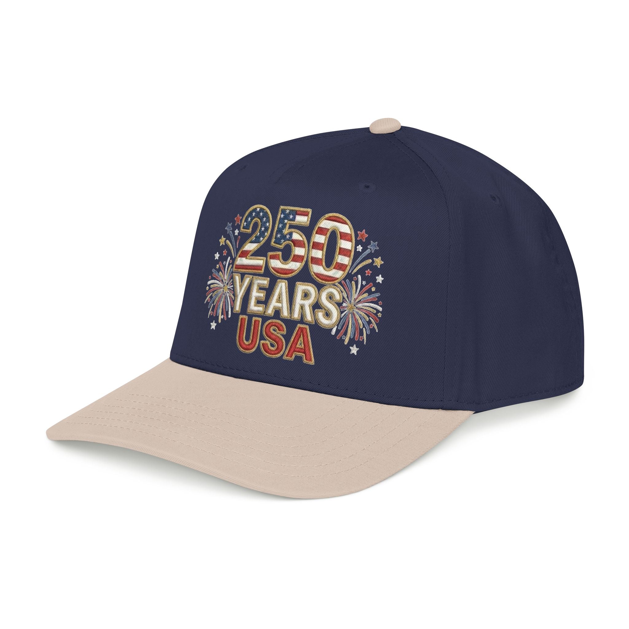 "250 YEARS" Patriotic Baseball Cap – America 250 Snapback Hat