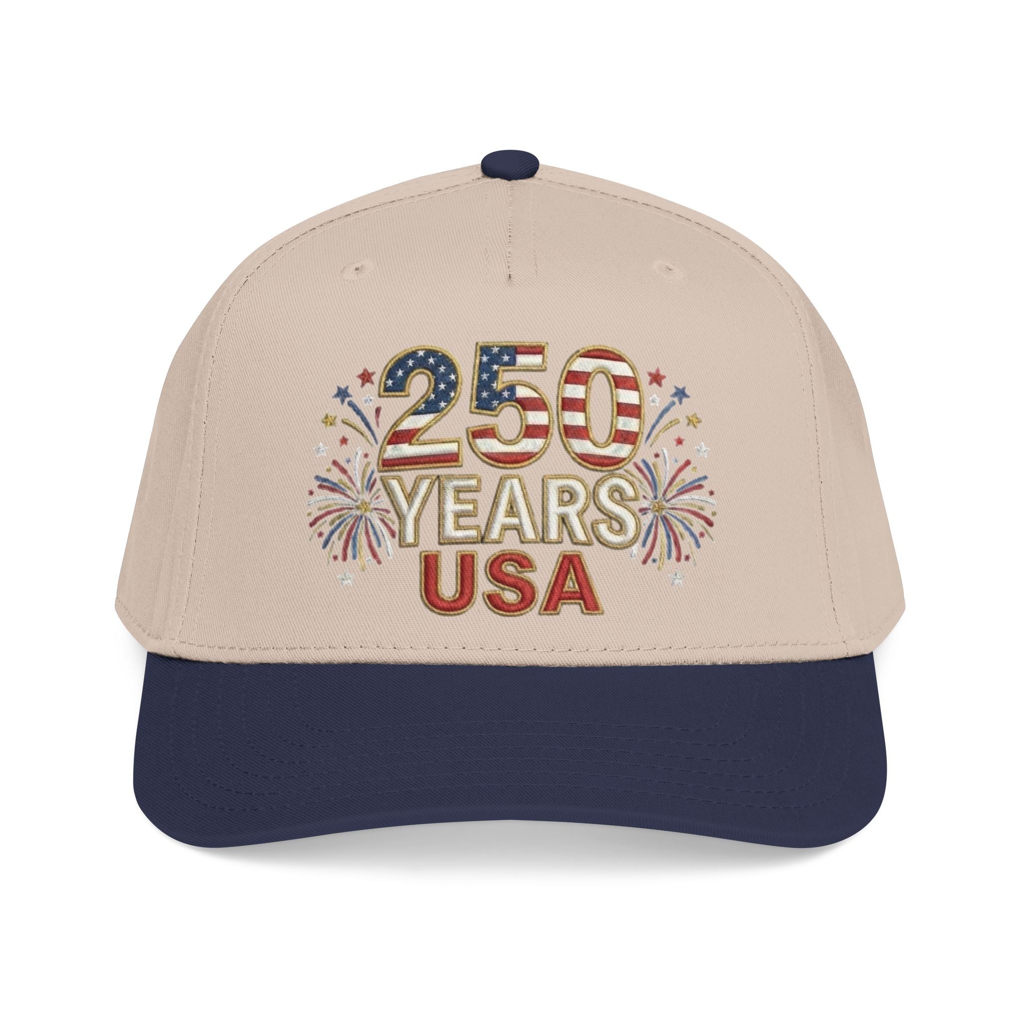 "250 YEARS" Patriotic Baseball Cap – America 250 Snapback Hat