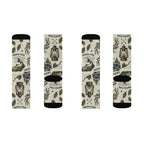 Lucky Buck Outdoors Crew Socks – Hunting & Fishing Adventure Socks Printify