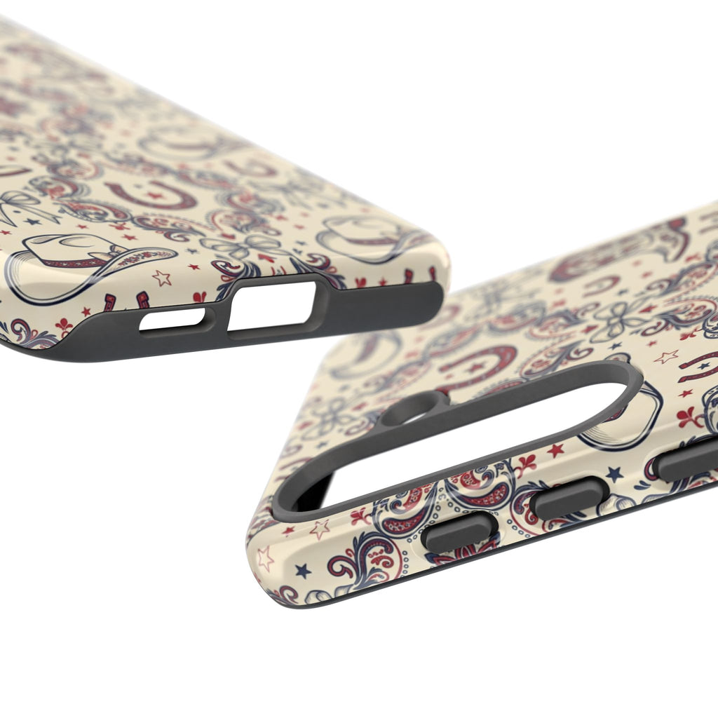 Americana Cowgirl Coquette Phone Case Printify