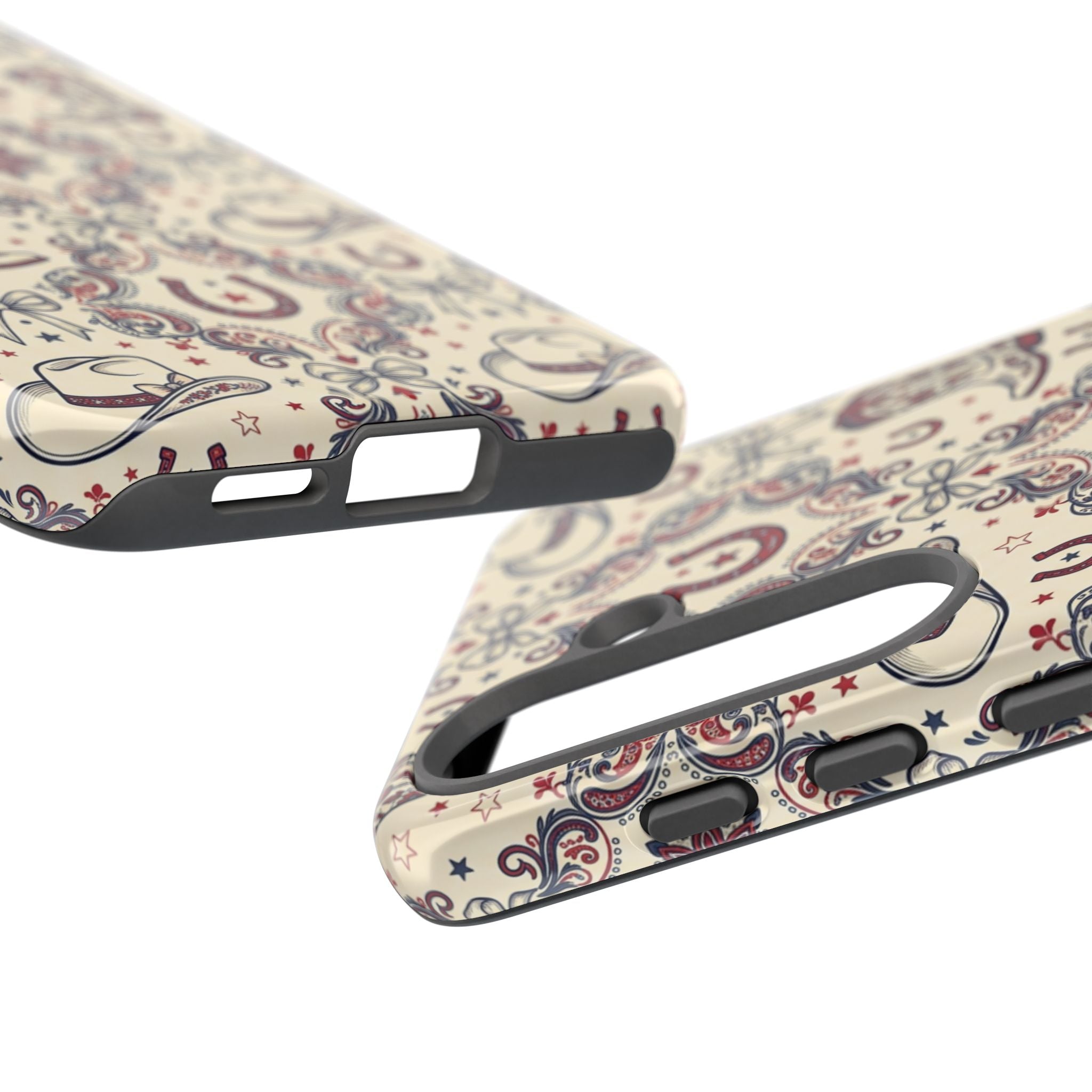 Americana Cowgirl Coquette Phone Case Printify
